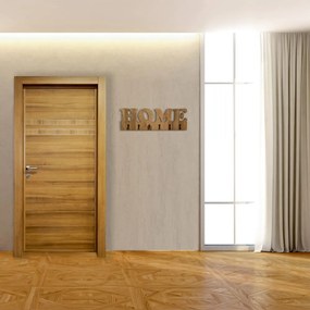 Масивна дъбова закачалка за стена HOME - 50 x 16,5 cm