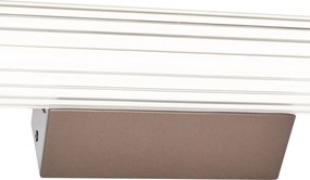 Ретро стенна лампа бронз 60,4 см вкл. LED IP44 - Coco