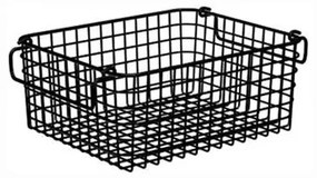 Horecano - Метална касетка GN 1/2 31,5x25,5xh12см черна-OLD SCHOOL BUFFET-(960205BK)