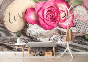 Фототапет – Роза от любов