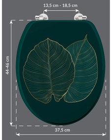 Тоалетна чиния 37,5 x 47 Jade – douceur d'intérieur