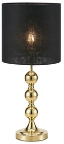 Настолна лампа в черно и златисто (височина 57 cm) Octo - Markslöjd