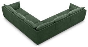 Тъмнозелен ъглов диван (променлив) Vanda - Mazzini Sofas