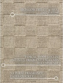 Бежов ръчно изработен вълнен килим 160x230 cm Scala – Villeroy&amp;Boch