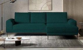 Ъглов диван Holland Mini-зелен-десен