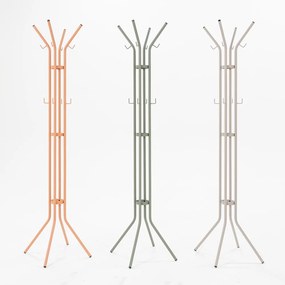 Зелено-сива метална закачалка Jessy - Spinder Design