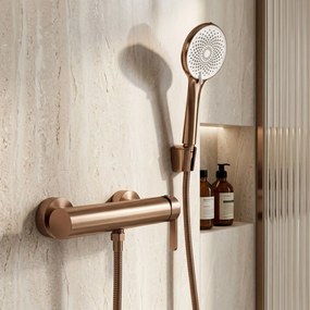 Смесител за вана REA Ontario Side Brush Copper