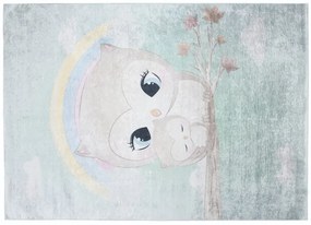 Детски килим с мотив на очарователни сови Ширина: 140 см | Дължина: 200 см