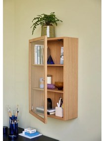 Висяща витрина от декор от дъб в естествен цвят 50x80 cm Panorama – Hübsch