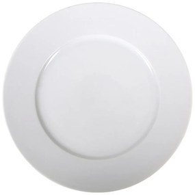 Lame plaat La Mediterránea Saler Порцелан Бял (Ø 25 cm)
