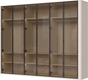 Гардероб Dutchess шесткрил стъкло