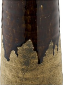 Кафява керамична висока ваза (височина 39 cm) – House Nordic