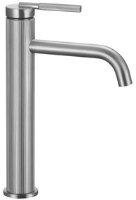 Смесител за мивка Rea Argon Brush Nickel high