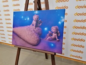Картина на платно – Ангелче със сърчице