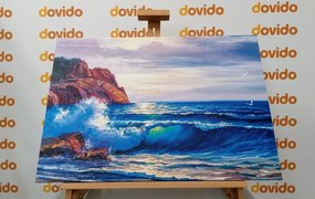 Картина на платно – Утро на морето