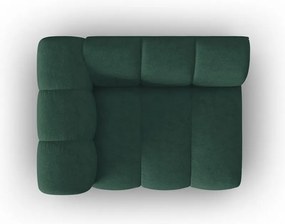 Зелен модул за диван (ляв ъгъл) Lupine - Micadoni Home