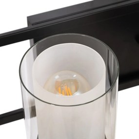 Черно-бяла стенна лампа – Ixia