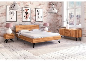 Дъбово двойно легло 180x200 cm Golo 2 - The Beds