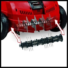 Електрически култиватор-аератор Einhell GC-SA 1231/1, 1200 W, 310 мм, 28 л (3420640)