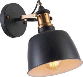 Аплик FAMOSA, черен, 1xE27