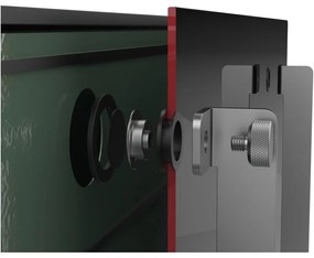 Разопакован: Електрически конвектор AENO AGH0002S, 700W, 30 м2, Мобилно приложение, Ултратънък, Wi-Fi, Черен