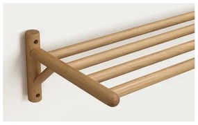 Висяща етажерка за обувки от дъбово дърво в естествен цвят Milford - Rowico