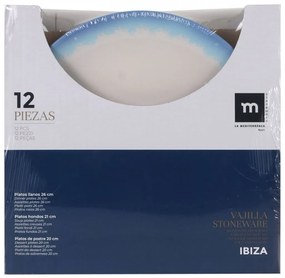 Сервиз за хранене LA MEDITERRANEA Ibiza, 12 части, порцелан