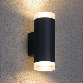 Brilagi -LED RGBW Външно стенно осветително тяло MATERA 2xGU10/6W/230V антрацит IP54