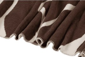 Кафяво/кремаво одеяло 150x200 cm Felu – noo.ma