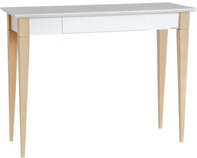 Бяла работна маса , дължина 105 cm Mimo - Ragaba