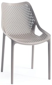 Светлокафяв пластмасов градински стол Bilros - Rojaplast