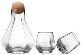 Комплект от 2 чаши за уиски и декантер 1,28 л Jaxon - Ladelle