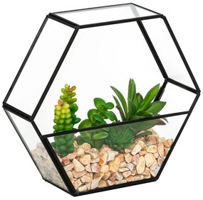 Изкуствено растение atmosphera Pia Terrarium, 20 cm