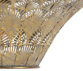 Висящо осветително тяло в златист цвят с метален абажур ø 47,5 cm – Ixia