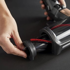 Вертикална прахосмукачка Rowenta X-Force Flex 15.60 RH99F1, 520W, 230AW, 0.9 л, 32.4V, Автономия 80 мин, Автоматична мощност, LED четка, Дисплей, Flex, Черен/бронз