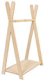 Детска закачалка от декор от бор в естествен цвят 98x97 cm Montessori – Meowbaby