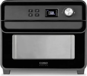 Мултифункционална Air Fryer фурна Caso AirFry Chef 1700, 1700W, 22 л, 12 програми, 40-230°C, Таймер, Осветление, Сушене, Черен