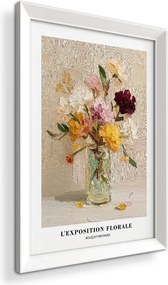 Печатна картина с включена рамка 56x75 cm Sunny Bouquet – Styler