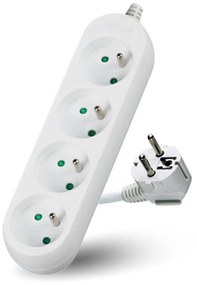 Удължител 4-извода, 1,5 м