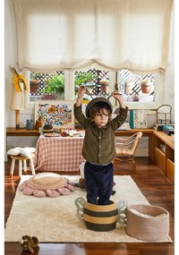 Текстилна детска кошница за играчки ø 30x32 cm Mama Bee – Lorena Canals