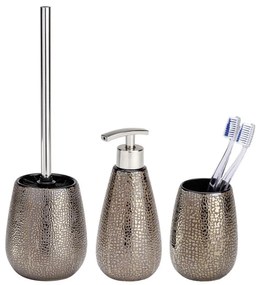 WENKO 69109800 - Комплект за баня MARRAKESH 12,5x41 см кафяв