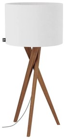 ByRydens 4002720-6002 - Настолна лампа VEGA 1xE27/8W/230V бяла/дъб