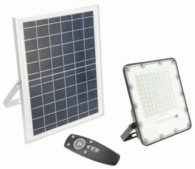 GTV LD-BRAVOS100W-64 Соларен прожектор BRAVOS, 100W, 1000lm, 6400K, IP65, 120°