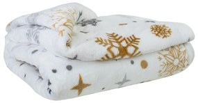 Одеяло с коледен мотив от микроплюш 150x200 cm Magic - My Home
