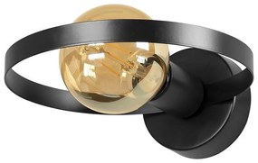 Аплик АПОЛО, черен, 1xE27