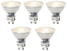 Комплект от 5 димируеми LED крушки GU10 7W 600 lm 3000K