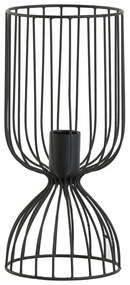 Черна настолна лампа (височина 36 cm) Lazar - Light &amp; Living