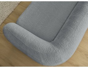 Тъмносив шенилов сгъваем диван 228 cm Neyo – Bobochic Paris