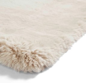 Кремав килим 60x120 cm Super Teddy – Think Rugs