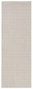 Сив килим за открито , 80 x 200 cm Coin - NORTHRUGS